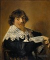 Portrait d’un homme peut être Nicolaes Hasselaer Siècle d’or néerlandais Frans Hals
